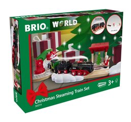 Рождественский паровозик Brio 63601400 цена и информация | Игрушки для мальчиков | hansapost.ee