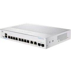 Сетевой коммутатор Cisco CBS350-8T-E-2G-EU Управляемый L2/L3 Gigabit Ethernet (10/100/1000) цена и информация | Коммутаторы (Switch) | hansapost.ee