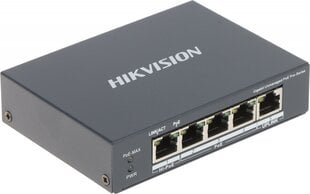 DS-3E0505HP-E Switc h Hi-PoE цена и информация | Hikvision Сетевое оборудование | hansapost.ee