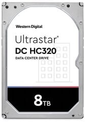 Жесткий диск Western Digital Ultrastar DC HC320 3.5" 8000 GB SAS цена и информация | Внутренние жёсткие диски (HDD, SSD, Hybrid) | hansapost.ee