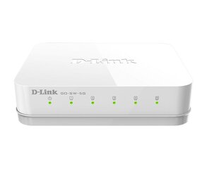 Свитч D-Link GO-SW-5G/E Unmanaged  Desktop 1 Gbps (RJ-45) ports quantity 5 цена и информация | Коммутаторы (Switch) | hansapost.ee