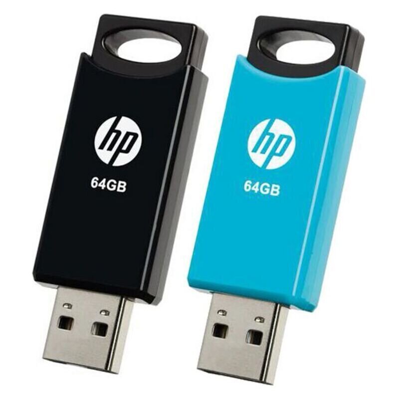 HP 212, 32GB, USB 2.0, 2 tk цена и информация | Mälupulgad | hansapost.ee