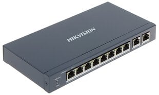 КОММУТАТОР POE DS-3E0310P-E/M 8-ПОРТОВЫЙ Hikvision цена и информация | Коммутаторы (Switch) | hansapost.ee