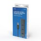 Savio 3-port USB-A 3.1 Gen 1 RJ-45 Gigabit Ethernet hind ja info | USB adapterid ja jagajad | hansapost.ee