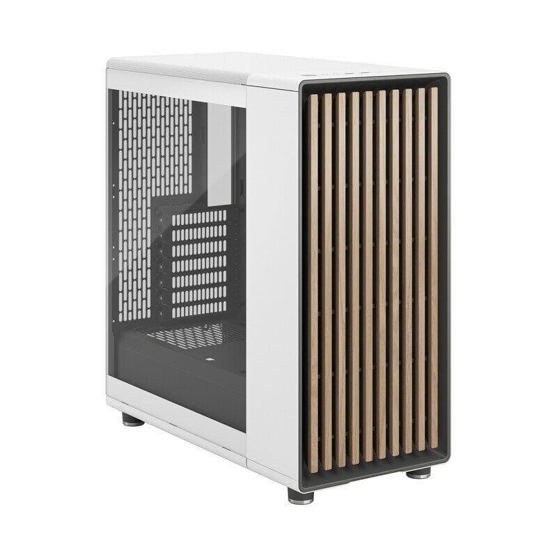 Fractal Design North Chalk White TG Clear Tint hind ja info | Arvutikorpused | hansapost.ee