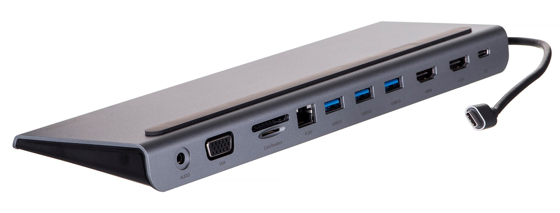 Unitek Hub USB 11 w 1, USB-C, RJ45, MST, 100W PD hind ja info | USB adapterid ja jagajad | hansapost.ee