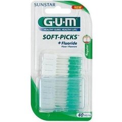 Pehmed hambatikud Soft Picks, fluoriidiga, 40 tikku GUM® (632) hind ja info | Sunstar Gum Parfüümid, lõhnad ja kosmeetika | hansapost.ee