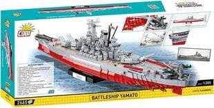 COBI - Конструктор Battleship Yamato, 1/300, 4833 цена и информация | Конструкторы и кубики | hansapost.ee