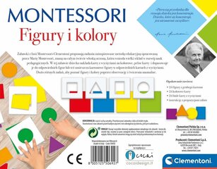 Montessori figuurid ja värvid Clementoni цена и информация | Настольные игры | hansapost.ee