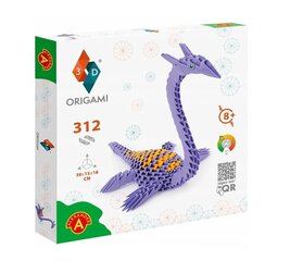 3D origami plesosaurus Aleksander цена и информация | Развивающие игрушки для детей | hansapost.ee