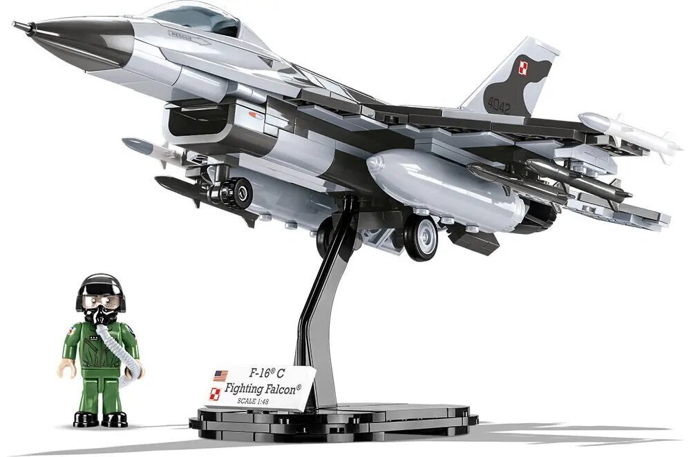 Konstruktor F-16C Fighting Falcon, 415 tk цена и информация | Klotsid ja konstruktorid | hansapost.ee