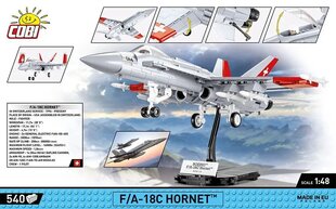 Konstruktor Cobi Historical Collection F/A-18C Hornet, 540 det hind ja info | Klotsid ja konstruktorid | hansapost.ee