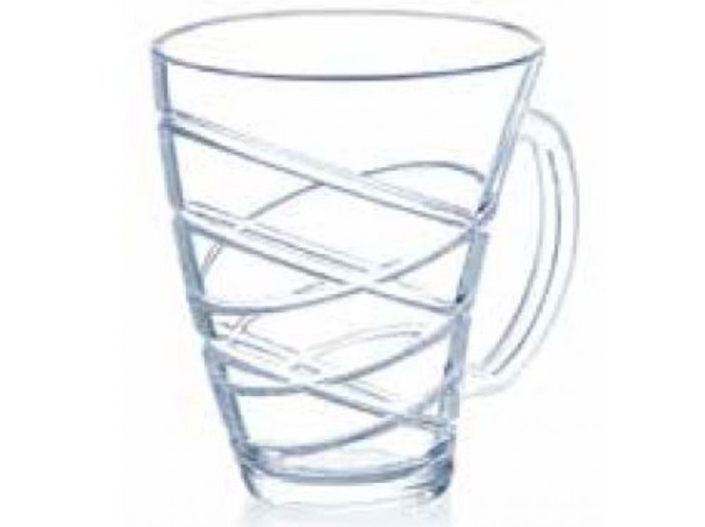 Klaasist tass LUMINARC Elanor, 250 ml цена и информация | Klaasid, kruusid ja kannud | hansapost.ee