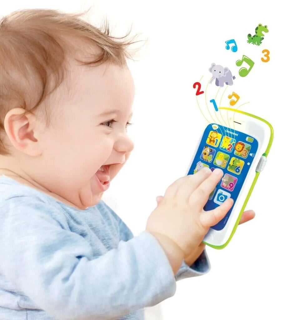 Laste nutitelefon Clementoni Touch & Play hind ja info | Arendavad laste mänguasjad | hansapost.ee