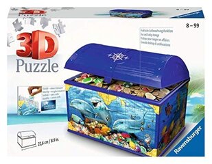 3D Пазл Ravensburger сундук с сокровищами под водой цена и информация | Пазлы | hansapost.ee