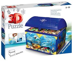 3D Пазл Ravensburger сундук с сокровищами под водой цена и информация | Пазлы | hansapost.ee