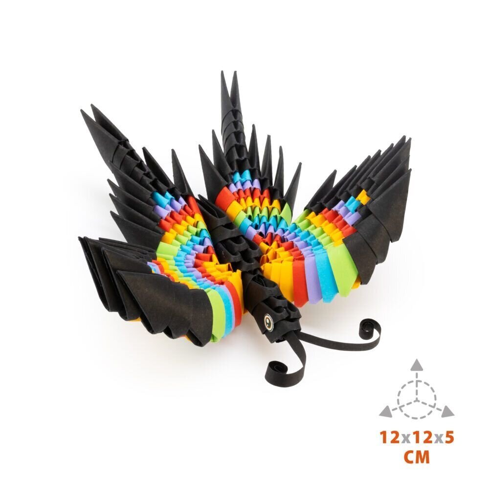 3D origami Alexander, 2in1 Butterfly - mesilane цена и информация | Arendavad laste mänguasjad | hansapost.ee
