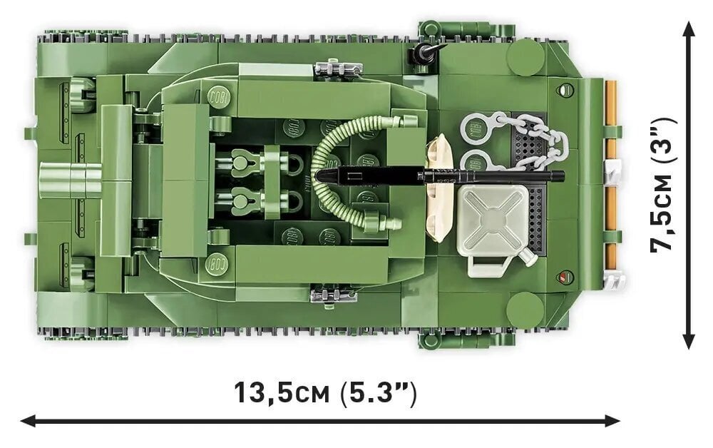 Konstruktor Cobi H.M.C M8 Scott, 525 tk цена и информация | Klotsid ja konstruktorid | hansapost.ee