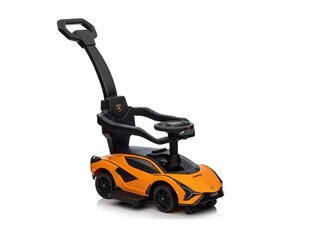 Pealeistutav-lükatav auto Lamborghini QLS-996T, oranž price and information | Toys for babies | hansapost.ee