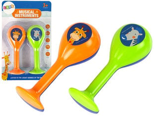 Kõristite komplekt Loomad Lean Toys price and information | Toys for babies | hansapost.ee