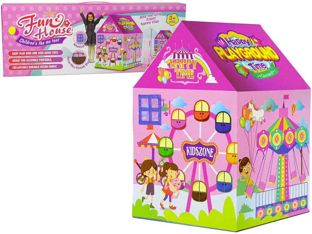 Laste telkmaja Funfair Lean Toys hind ja info | Mängumajad ja mänguväljakud | hansapost.ee