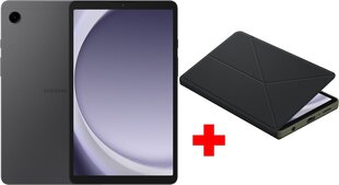 Samsung Galaxy Tab A9 LTE 8/128GB Graphite + Samsung Galaxy Tab A9 Book Cover Black цена и информация | Планшеты | hansapost.ee