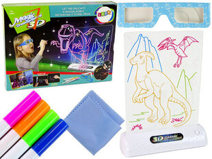 Joonistuslaud Lean Toys Dinosaurused 3D hind ja info | Arendavad laste mänguasjad | hansapost.ee