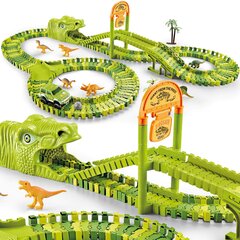 Гоночная трасса Парк динозавров Springos, 168 д. цена и информация | Игрушки для мальчиков | hansapost.ee