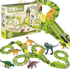 Võidusõidurada Dinosaurus Park Mega Set XXL Springos, 320 d. price and information | Toys for boys | hansapost.ee