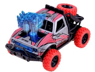 Žaislinis automobilis Predator 4x4 su garsais ir šviesom, raudonas цена и информация | Игрушки для мальчиков | hansapost.ee