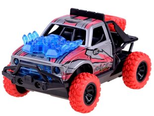 Žaislinis automobilis Predator 4x4 su garsais ir šviesom, raudonas цена и информация | Игрушки для мальчиков | hansapost.ee