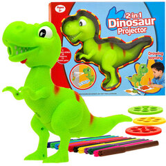 Dinosauruse projektor 2in1 Jokomisiada TA0048 цена и информация | Игрушки для мальчиков | hansapost.ee