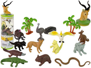 Austraalia loomafiguuride komplekt Lean Toys, 12-osaline цена и информация | Развивающие игрушки для детей | hansapost.ee