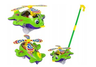 Stumiamas žaislas "Lėktuvas", žalias цена и информация | Игрушки для малышей | hansapost.ee