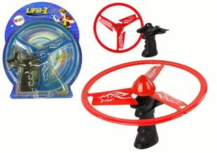Skraidantis diskas Ufo, raudonas цена и информация | Игрушки для мальчиков | hansapost.ee
