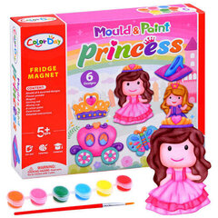 Kūrybinis rinkinys Princess magnetukų gamybai цена и информация | Color Day Товары для детей и младенцев | hansapost.ee