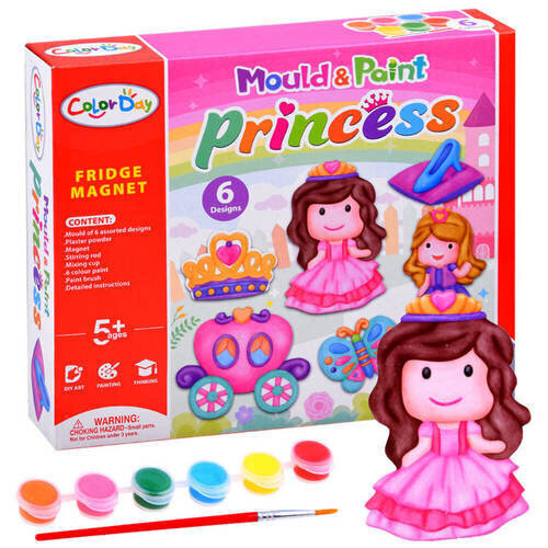 Loominguline komplekt magnetite valmistamiseks Color Day Princess цена и информация | Arendavad laste mänguasjad | hansapost.ee