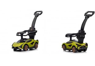 Tõukeauto Lamborghini QLS-996T, roheline hind ja info | Beebide mänguasjad | hansapost.ee