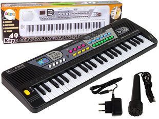 Pianinas su mikrofonu Keyboard MQ4919, 49 klavišai цена и информация | Развивающие игрушки для детей | hansapost.ee