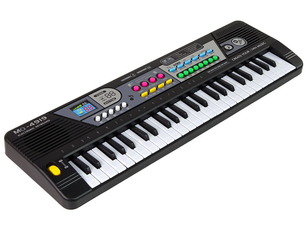 Klaver mikrofoniga Keyboard MQ4919 Lean Toys hind ja info | Arendavad laste mänguasjad | hansapost.ee