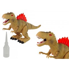 Dinozauras su ugnies alsavimo ir kitais efektais, rudas цена и информация | Игрушки для мальчиков | hansapost.ee