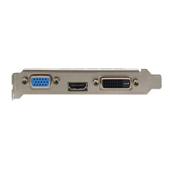 AFOX Geforce GT710 1GB DDR3 64Bit DVI HDMI VGA LP Радиатор AF710-1024D3L5-V3 цена и информация | Видеокарты | hansapost.ee