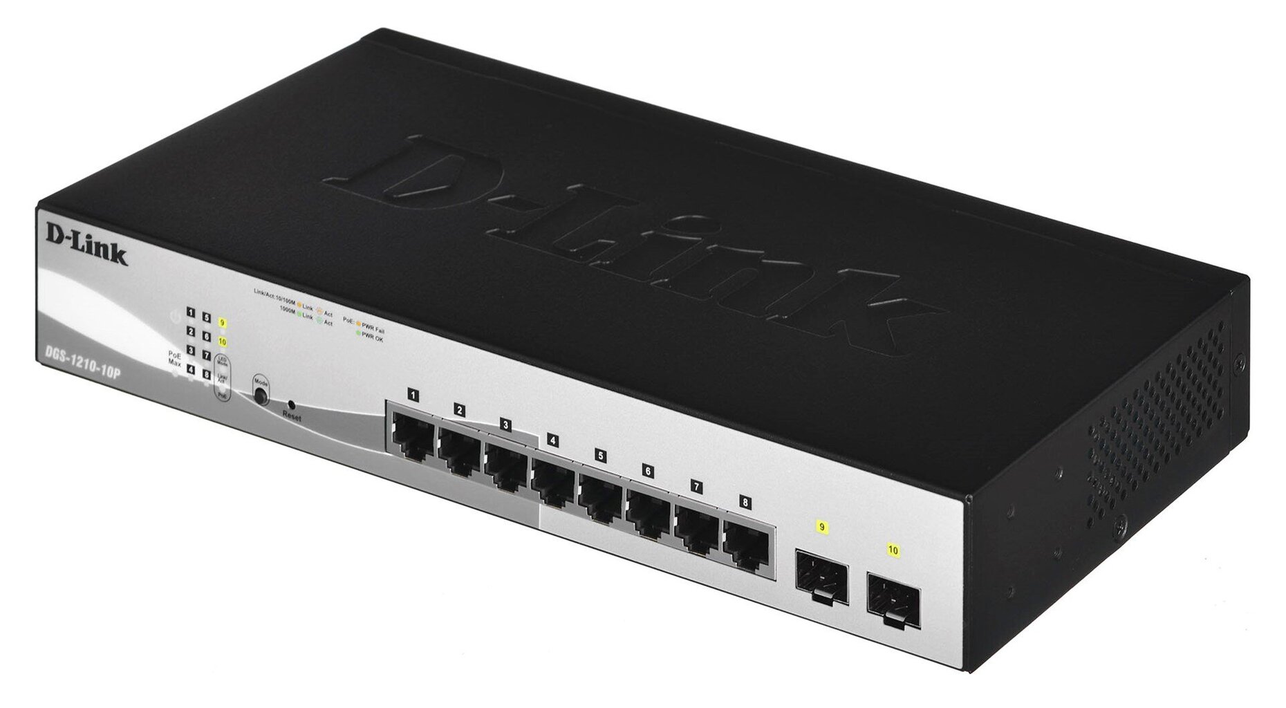 D-link-10-port 10/100/1000 Gigabit PoE hind ja info | Võrgulülitid | hansapost.ee