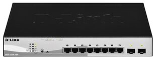 Интеллектуальный коммутатор D-link-10-port 10/100/1000 Gigabit PoE цена и информация | Коммутаторы (Switch) | hansapost.ee