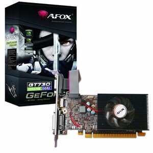 AFOX GeForce GT730 4GB DDR3 128Bit DVI HDMI VGA LP Fan (AF730-4096D3L5) цена и информация | Videokaardid | hansapost.ee
