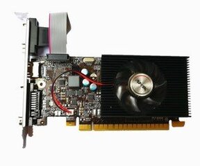 Видеокарта AFOX GeForce GT730 4GB DDR3 128Bit DVI HDMI VGA LP Fan (AF730-4096D3L5) цена и информация | Для видеокарт | hansapost.ee