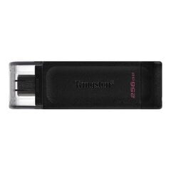 Kingston DT70 256GB USB-C 3.0 hind ja info | Mälupulgad | hansapost.ee