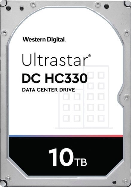 Western Digital Ultrastar DC HC330 3.5" 10000 GB Serial ATA III цена и информация | Sisemised kõvakettad | hansapost.ee