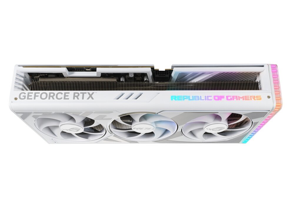 Asus ROG Strix GeForce RTX 4090 24GB GDDR6X White OC Edition (ROG-STRIX-RTX4090-O24G-WHITE NVIDIA) цена и информация | Videokaardid | hansapost.ee