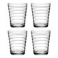Iittala 4 klaasist komplektis Aino Aalto, 220 ml hind ja info | Klaasid, kruusid ja kannud | hansapost.ee